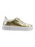 Tenis Feminino Casual Dourado Plataforma Delicado Confortavel na internet