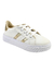 Tenis Feminino Casual Branco Plataforma Delicado Confortavel - Patrizza calçados