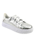 Tenis Feminino Casual Prata Plataforma Delicado Confortavel - loja online