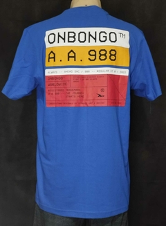 Camiseta Azul Onbongo na internet