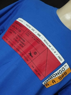 Camiseta Azul Onbongo - comprar online