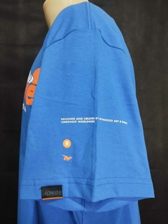 Camiseta Azul Onbongo na internet