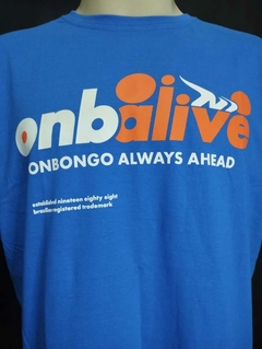 Camiseta Azul Onbongo - comprar online