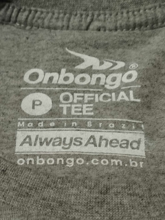 Camiseta Cinza Mescla Onbongo - Outlet Tênis, Moda Masculina e Feminina
