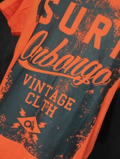 Camiseta Laranja Onbongo na internet
