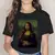 Camiseta Mona Lisa Muscular - Com Amor Van Gogh | Alianças, Presente E Decoração, Capas De Celular