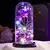 Cúpula Galaxy Glass Rose Flower - loja online