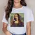 Camiseta Mona Lisa Muscular - Com Amor Van Gogh | Alianças, Presente E Decoração, Capas De Celular