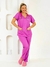 Scrub Feminino Atenzo - Lilás na internet