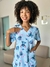 Bata Scrub - Modelo Stitch Azul - comprar online