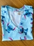 Bata Scrub - Modelo Stitch Azul na internet