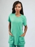 Scrub Feminino Flex - Verde Turquesa - comprar online