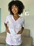 Bata Scrub - Modelo Flores - comprar online