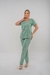 Scrub Feminino Linhoé - Verde Claro - Nete Jalecos
