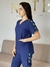 Scrub Feminino Turma do Mikey - Azul Marinho - comprar online