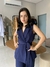 Conjunto Feminino Oásis Azul Marinho - Nete Jalecos