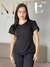 Scrub Feminino Flora de Zíper Preto - comprar online