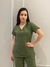 Scrub Feminino Linhoé - Verde Musgo - comprar online