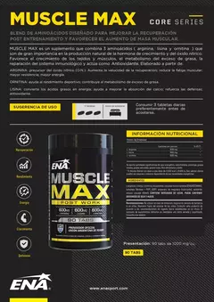 MUSCLE MAX tab.x 90 - comprar online