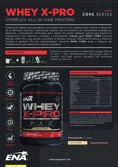 WHEY X PRO x 1lb. (453 g) en internet