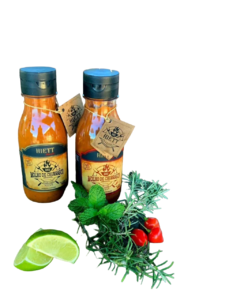 Molho de Churrasco Hiett Picante caixa com 12 unidades de 300ml