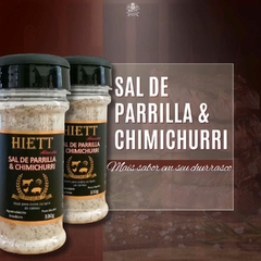 Sal de Parrilla com chimichurri Hiett caixa com 12unidades - comprar online