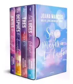 SAGA MESES A TU LADO - ANTES DE DICIEMBRE - DESPUES DE DICIEMBRE - TRES MESES -LUCES DE FEBRERO- ESTUCHE - MARCUS, JOANA
