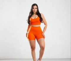 Conjunto Fitness INTN Top e Short com Bolso - comprar online