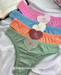 Calcinha Corpo Colado Sônia - Kit com 10