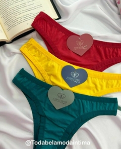 Calcinha Corpo Colado Sônia - Kit com 10 na internet