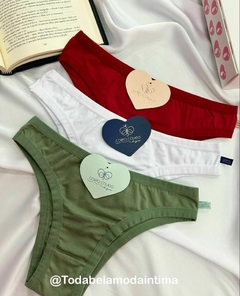 Calcinha Corpo Colado Sônia - Kit com 10 - comprar online