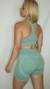 Short up verde/blanco