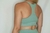 Top push up verde/blanco