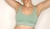 Top push up verde/blanco - comprar online