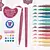 Kit Caneta Sketch Brush Vibes Boho Chic - Estojo de 12 cores Tris na internet