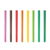 Caneta Sketch Brush Vibes Ponta Dupla - Paleta Amazônia com 8 Cores - Tris na internet