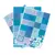 Abas Adesivas para Bíblia Sagrada + adesivos - 4 cartelas Tons De Azul Pacote - comprar online