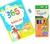 Kit Livro 365 Atividades Bíblicas + 1 caixa com 12 lápis de cor + apontador + embalagem de presente na internet