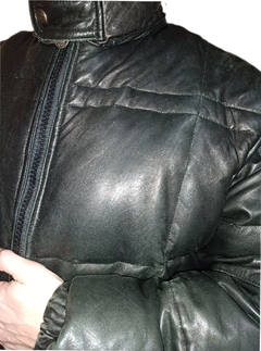 Campera Chaqueta Vintage De Cuero Vacuno Petroff Sueca - POPURRI ONLINE