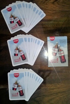 Cartas Coca Cola Importadas De Hungría Edición Limitada