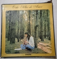 Colección De 8 Discos Vinilos En Su Caja Ocho Notas De Amor