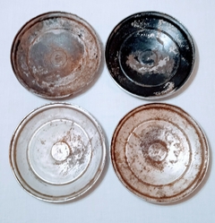 Juego 4 Tazas Antiguas De 32.5 Cm De Diámetro - comprar online