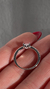 Anillo cintillo Clover en internet