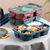 Tapers Lunch Box de Plastico con Divisores Ned-1400ml