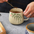Taza de Cerámica Oriental Waves & Fish 350ml 7.5*9cm en internet