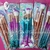 Kit com 4 Pincéis Sereia Cores Sortidas