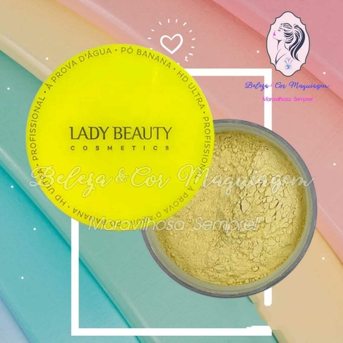 Pó Banana solto À Prova D’Água – Lady Beauty