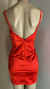 VESTIDO SATÉN ROJO - comprar online