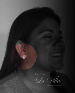 aretes en filigrana momposina, plata ley 950, Mompos, Mompox, aretas, joyas de la villa