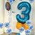 GLOBO NUMERO AZUL 80CM - comprar online